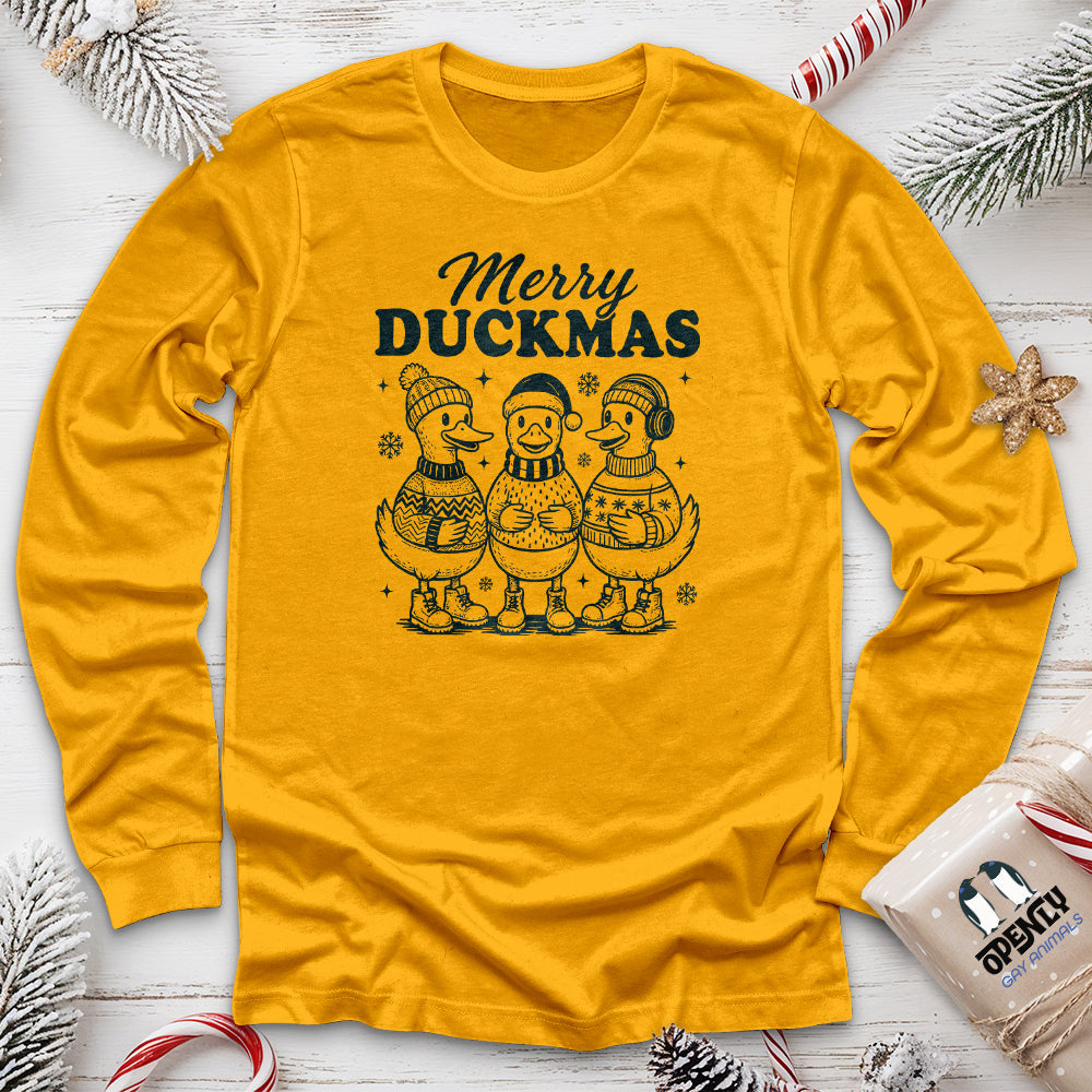 Merry Duckmas Long Sleeve Tee