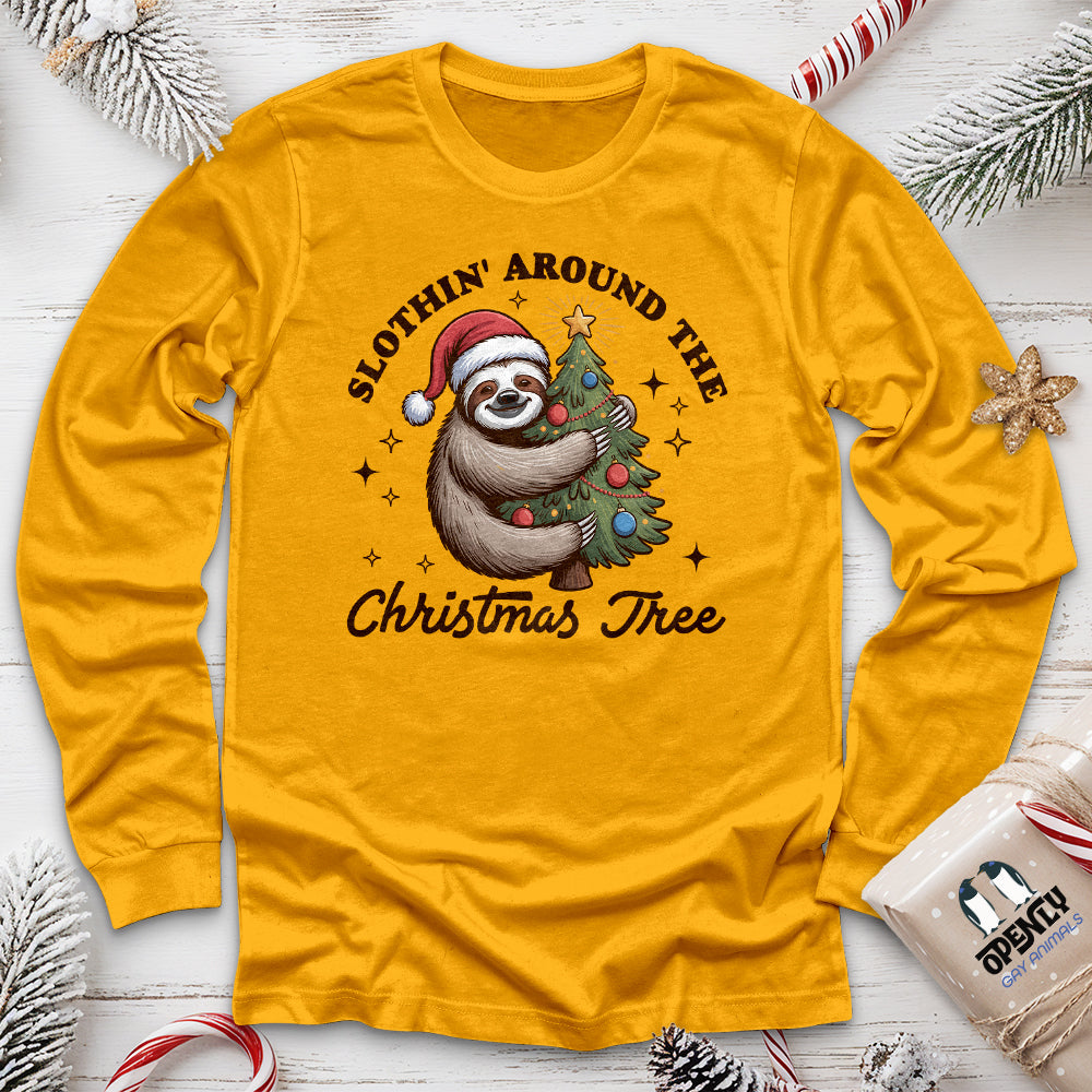 Christmas Tree Unisex Long Sleeve Tee