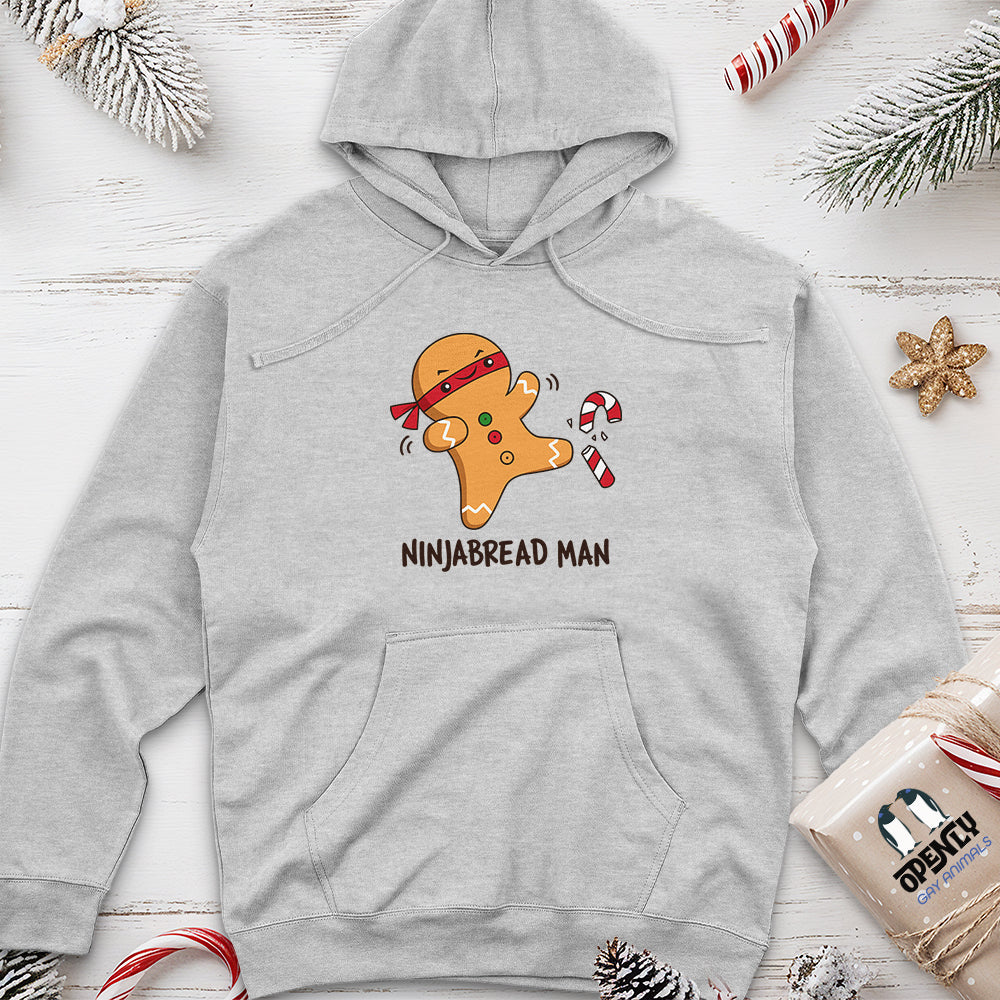 Ninjabread Man Unisex Midweight Hoodie