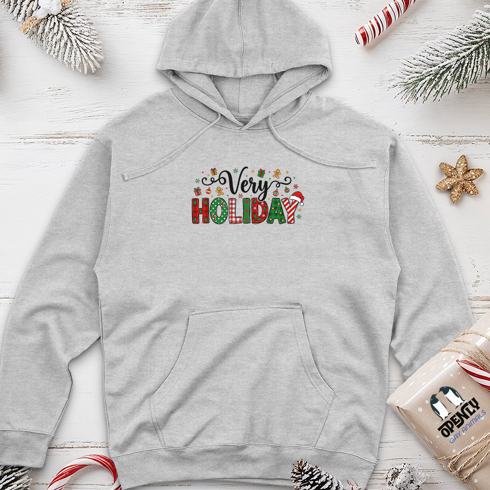 Very HOLIDAY Unisex Midweight Hoodie