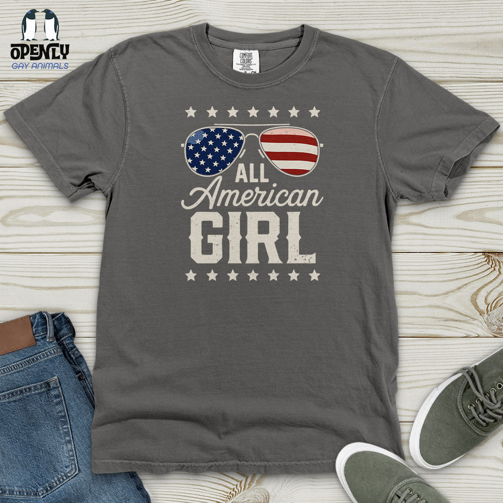 All American Girl Heavy Cotton Comfort Colors Tee