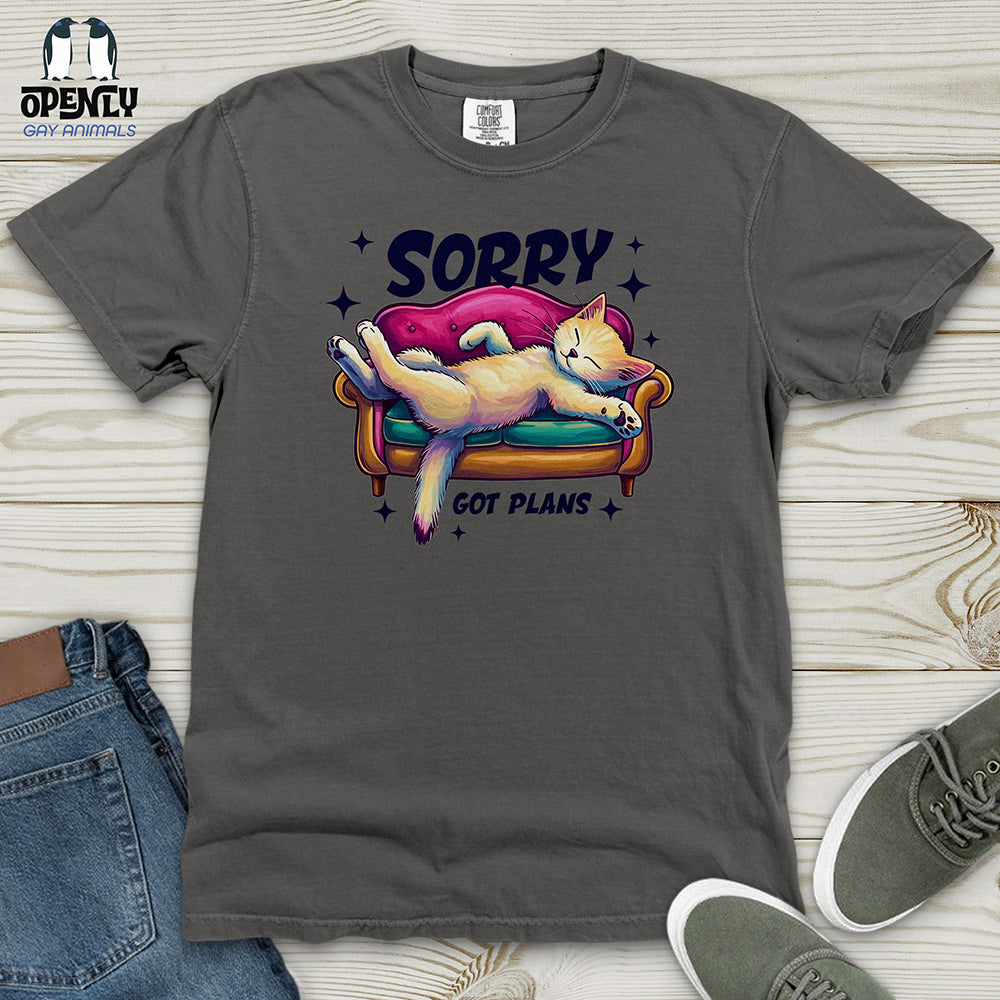 Sorry Got Plans Heavy Cotton Comfort Colors Tee