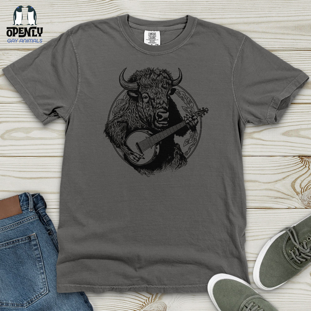 Banjo Bison Heavy Cotton Comfort Colors Tee