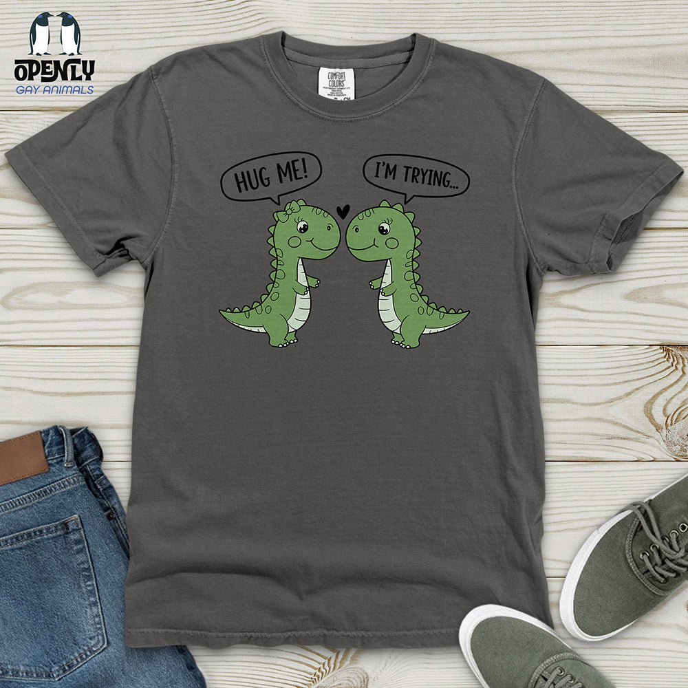 Hug Me Heavy Cotton Comfort Colors Tee