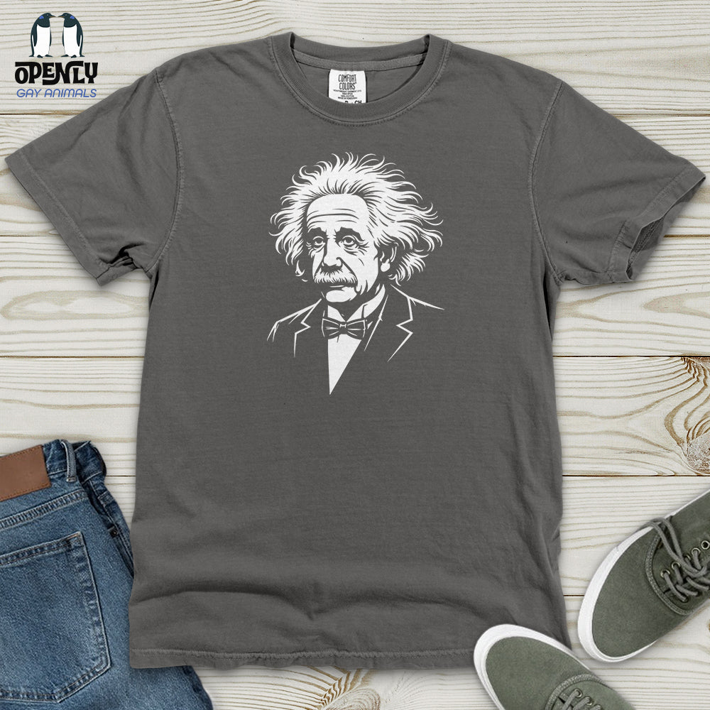 Albert Einstein Heavy Cotton Comfort Colors Tee