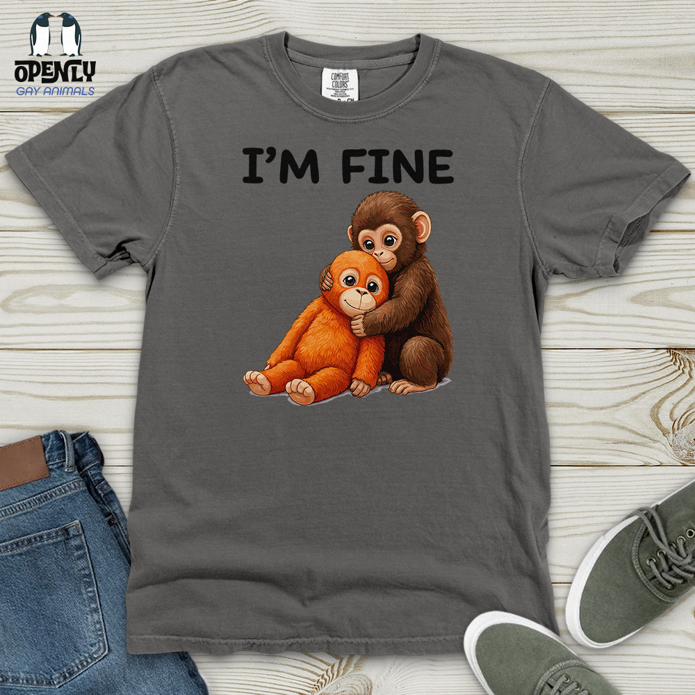 I'm Fine Heavy Cotton Comfort Colors Tee