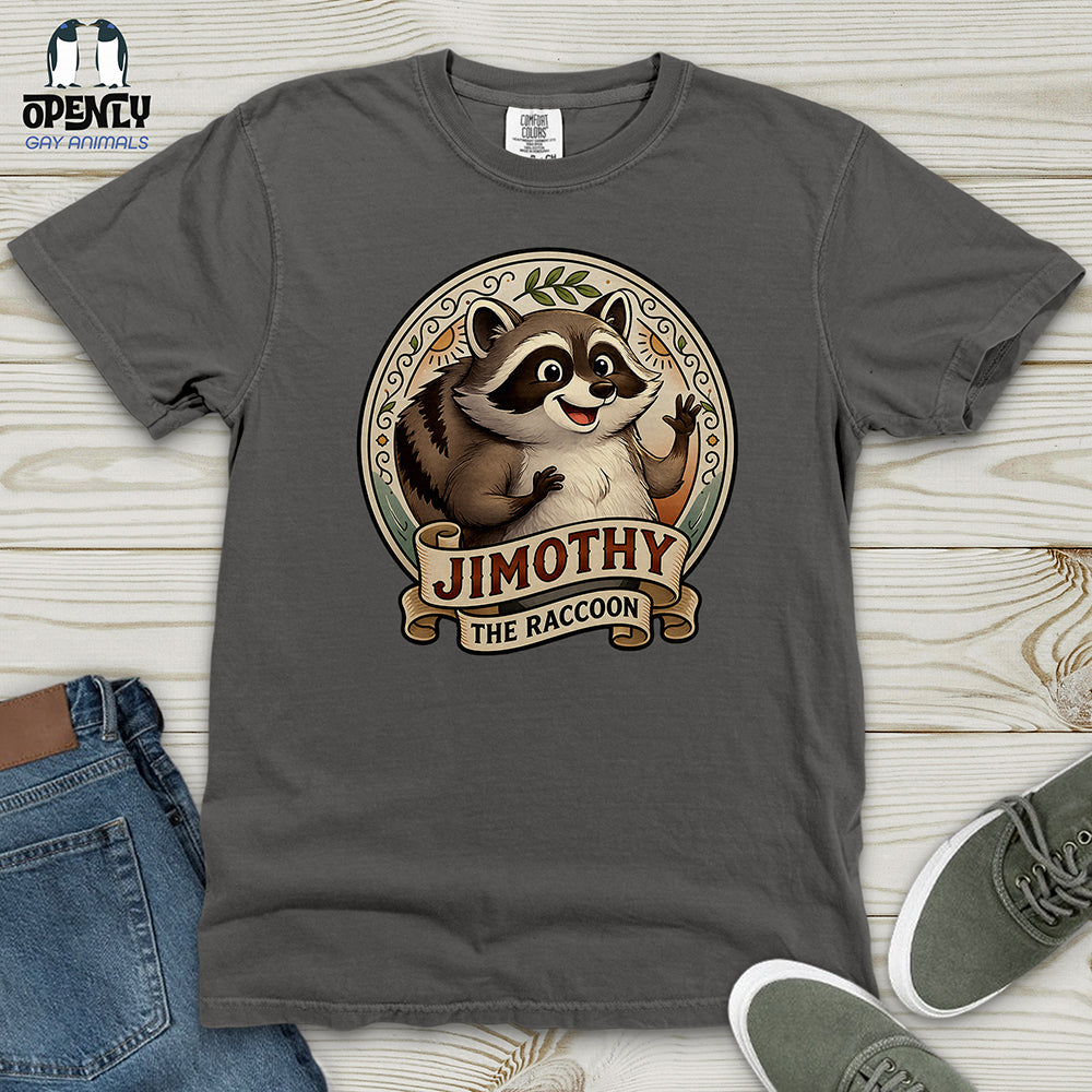 Jimothy The Raccoon Heavy Cotton Comfort Colors Tee