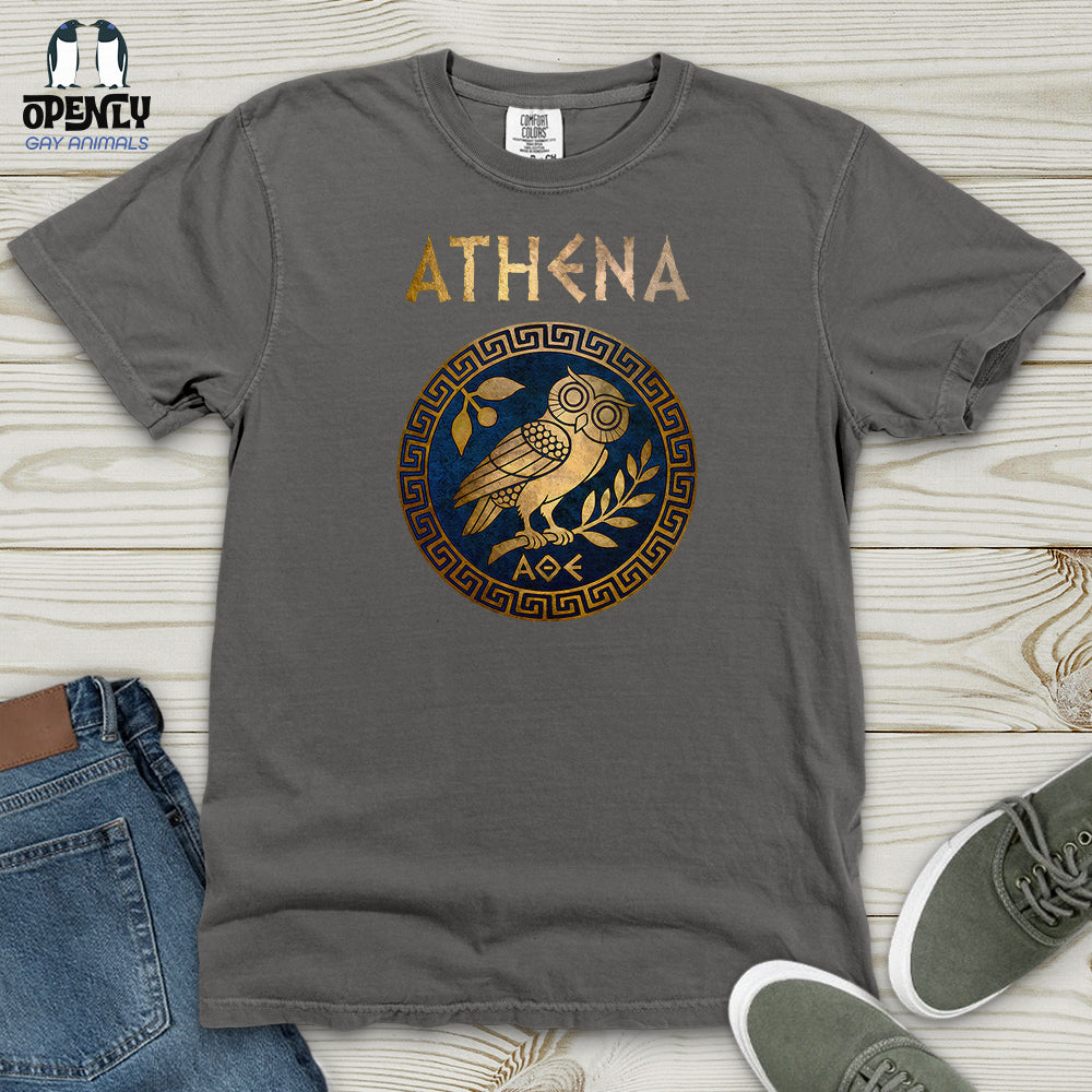 Athenian Owl Heavy Cotton Comfort Colors Tee