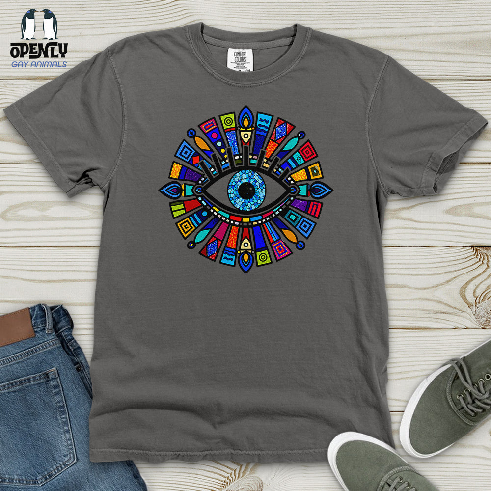 Greek Evil Eye Heavy Cotton Comfort Colors Tee