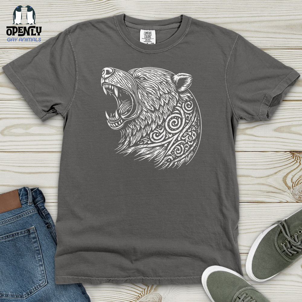 Back Off Bear Heavy Cotton Comfort Colors Tee
