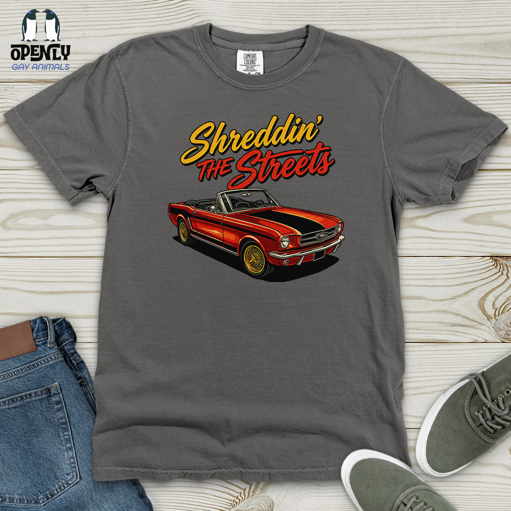 Shreddin The Streets Heavy Cotton Comfort Colors Tee