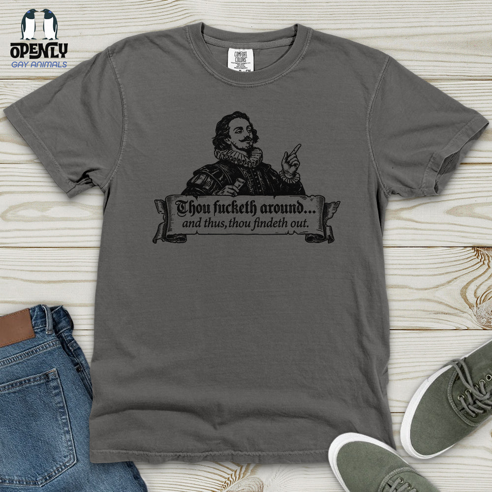 William Shakespeare Quote Heavy Cotton Comfort Colors Tee