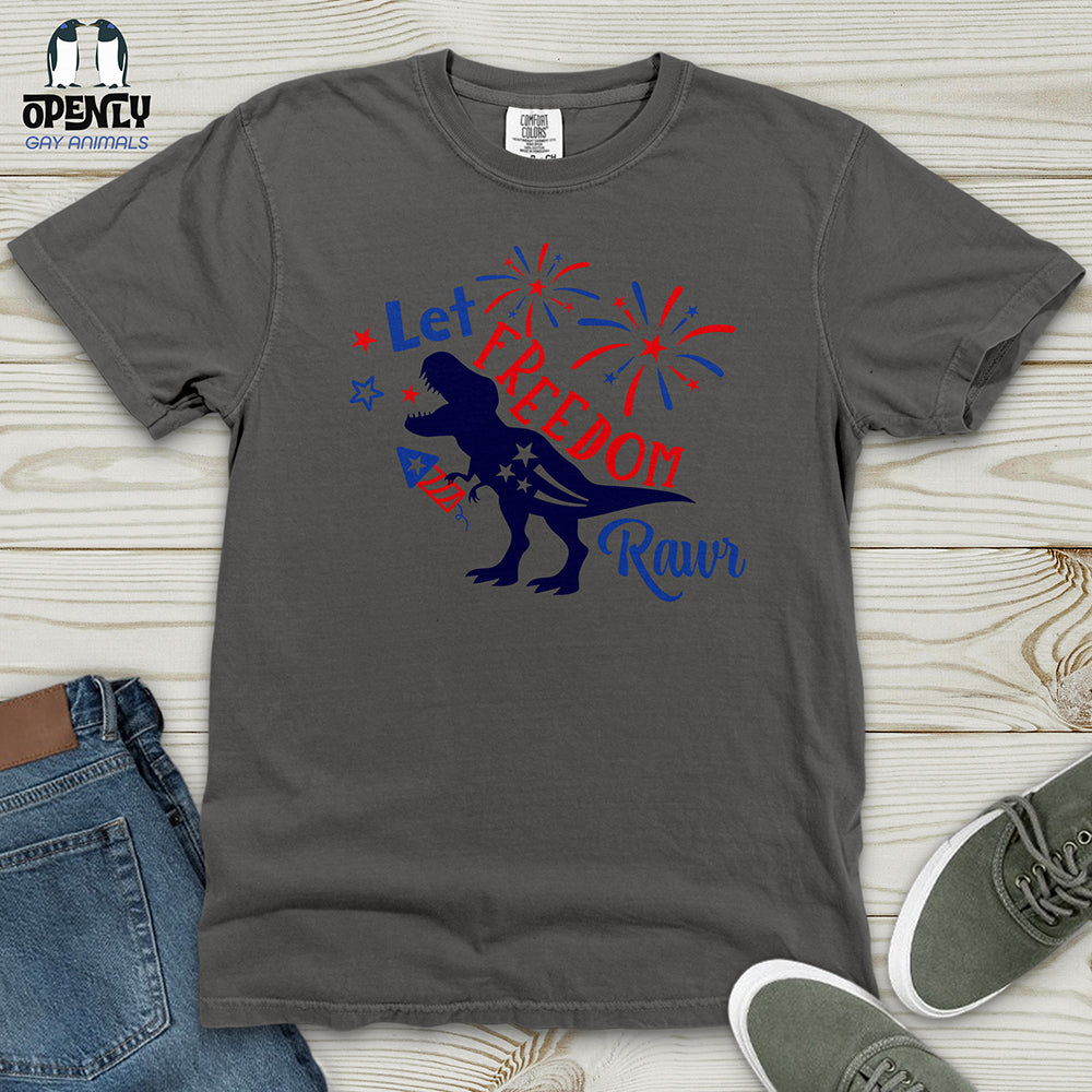 Let FREEDOM Rawr Heavy Cotton Comfort Colors Tee