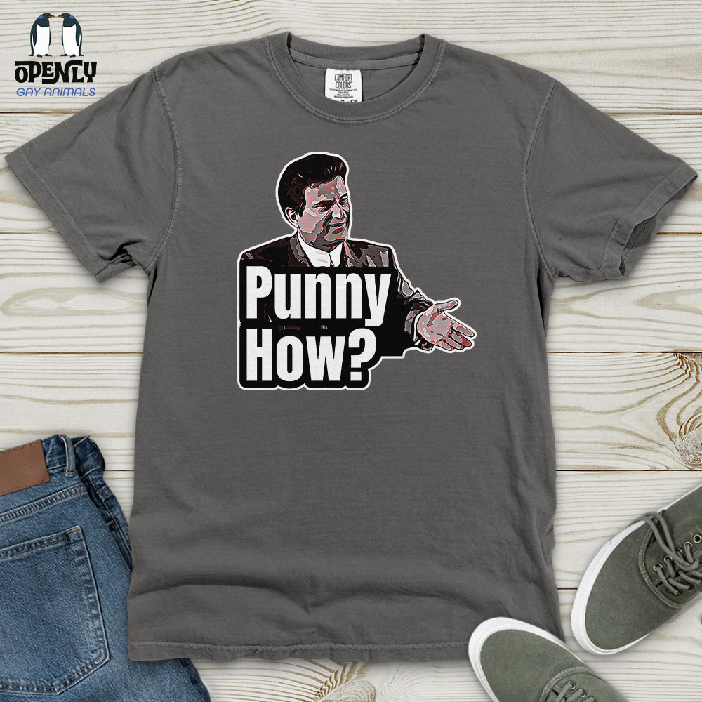 Punny How Heavy Cotton Comfort Colors Tee