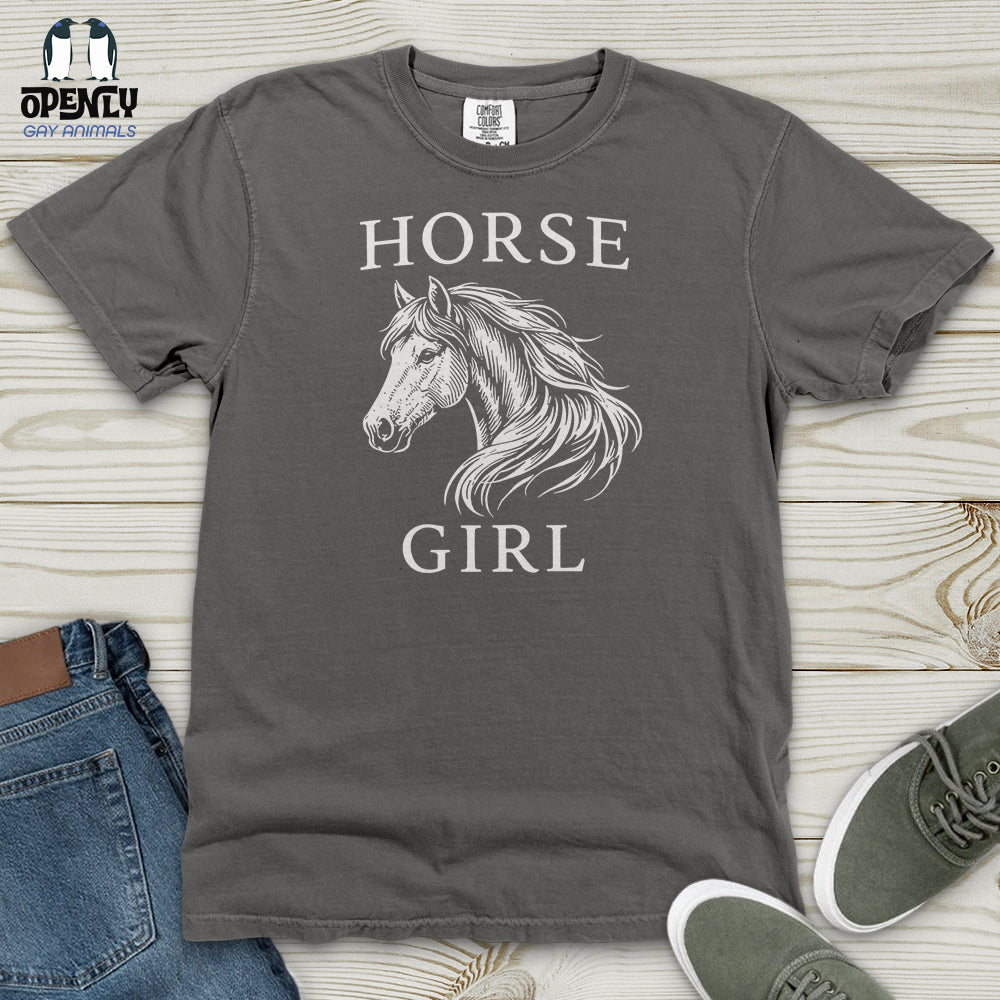 Horse Girl V2  Heavy Cotton Comfort Colors Tee
