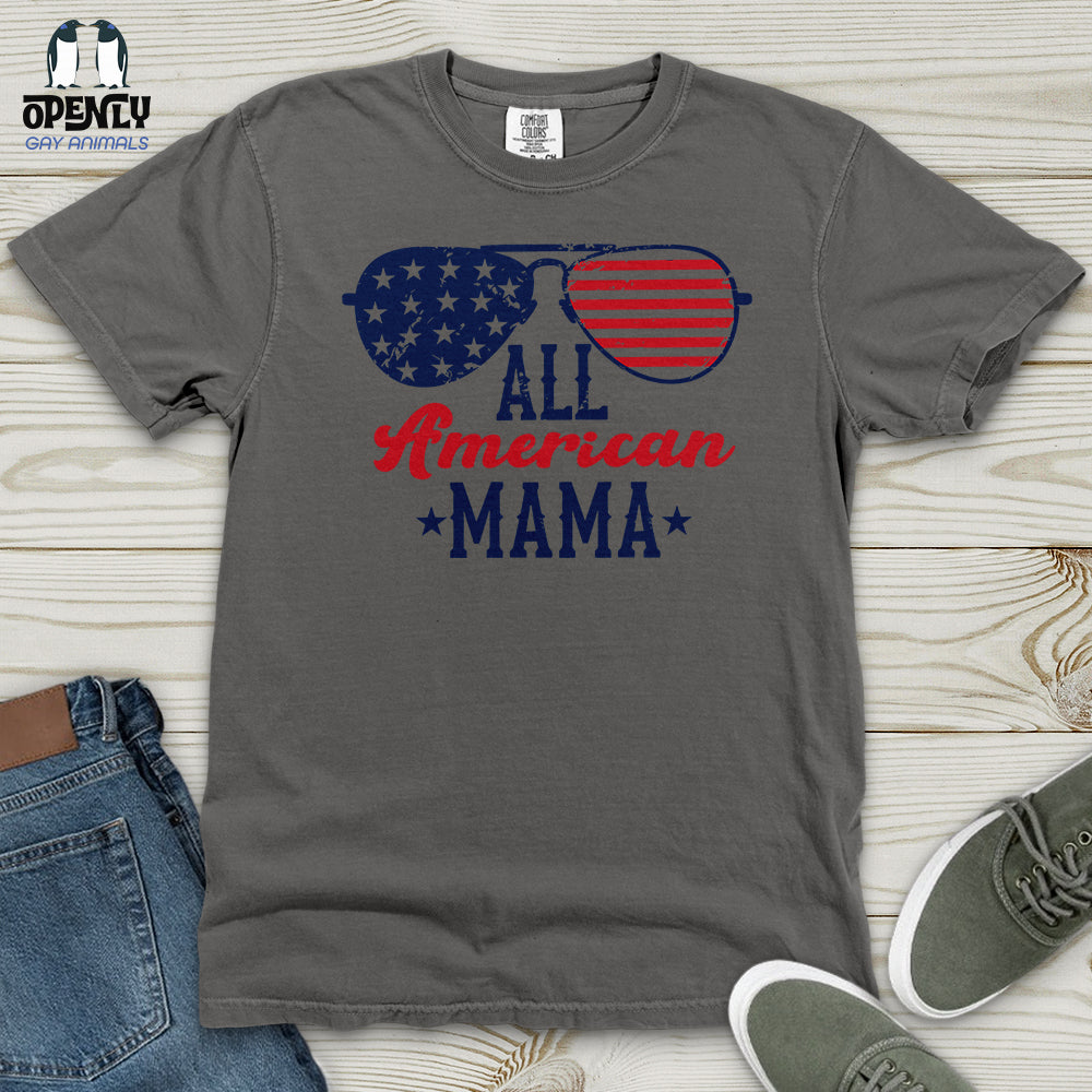 All America Mama Heavy Cotton Comfort Colors Tee