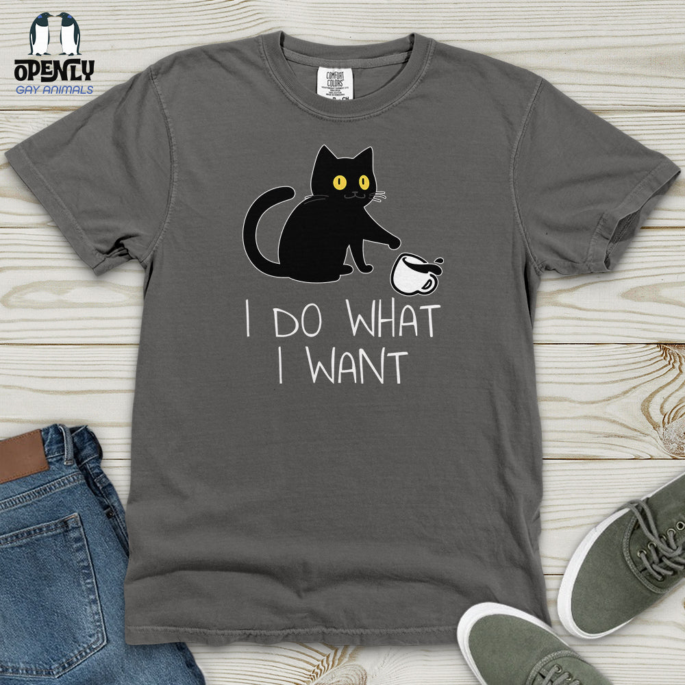 I Do What I Want Heavy Cotton Comfort Colors Tee