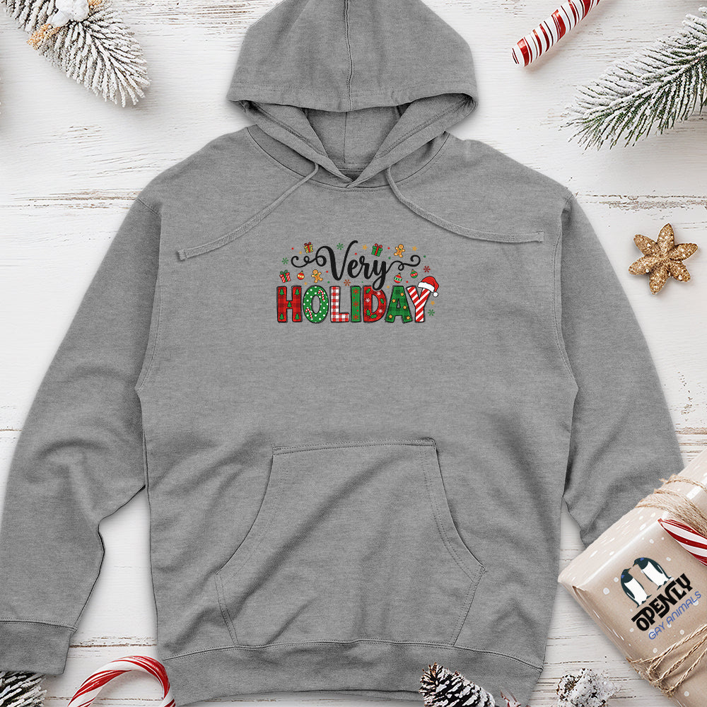 Very HOLIDAY Unisex Midweight Hoodie