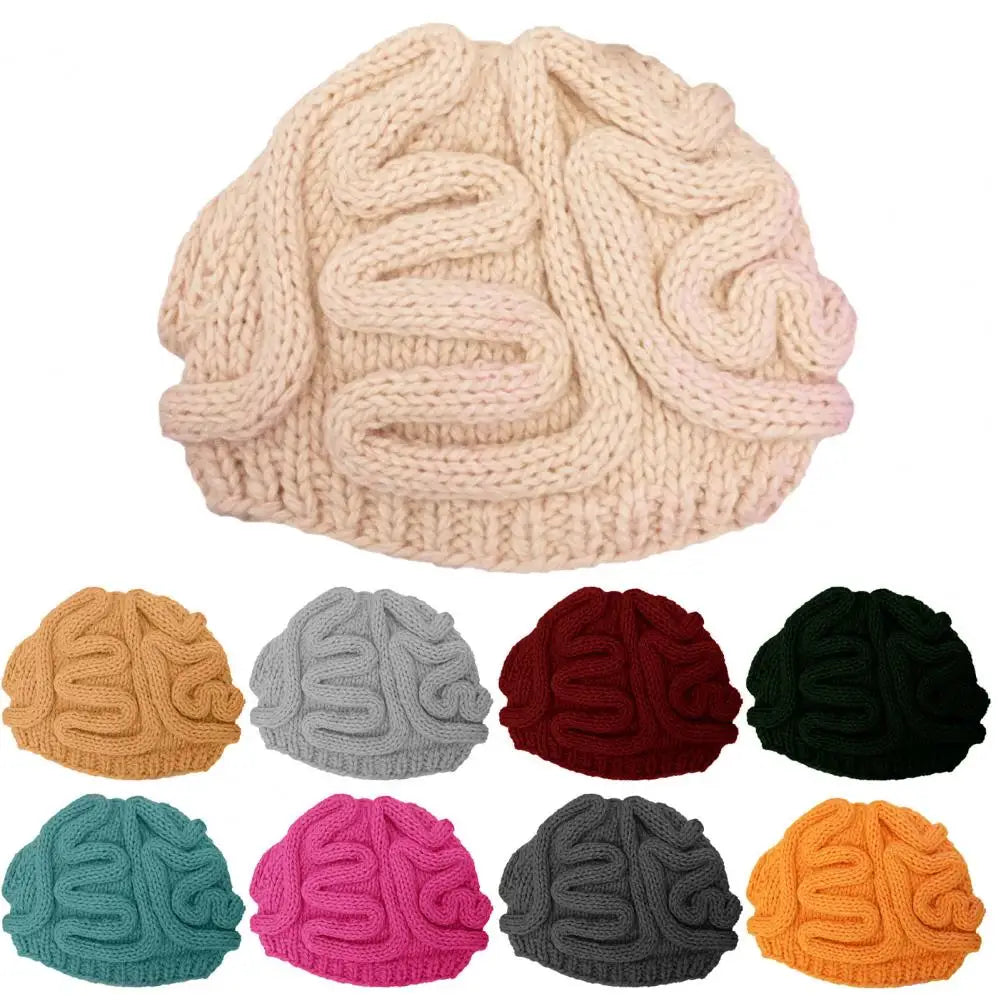 Brain Knitted Beanie