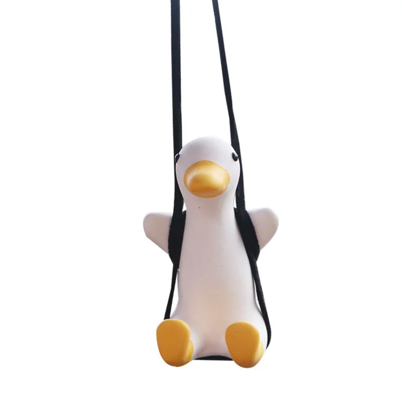 Cute Swinging Duck Ornament  2.35 x 1.25 inches (about 6 x 3cm)