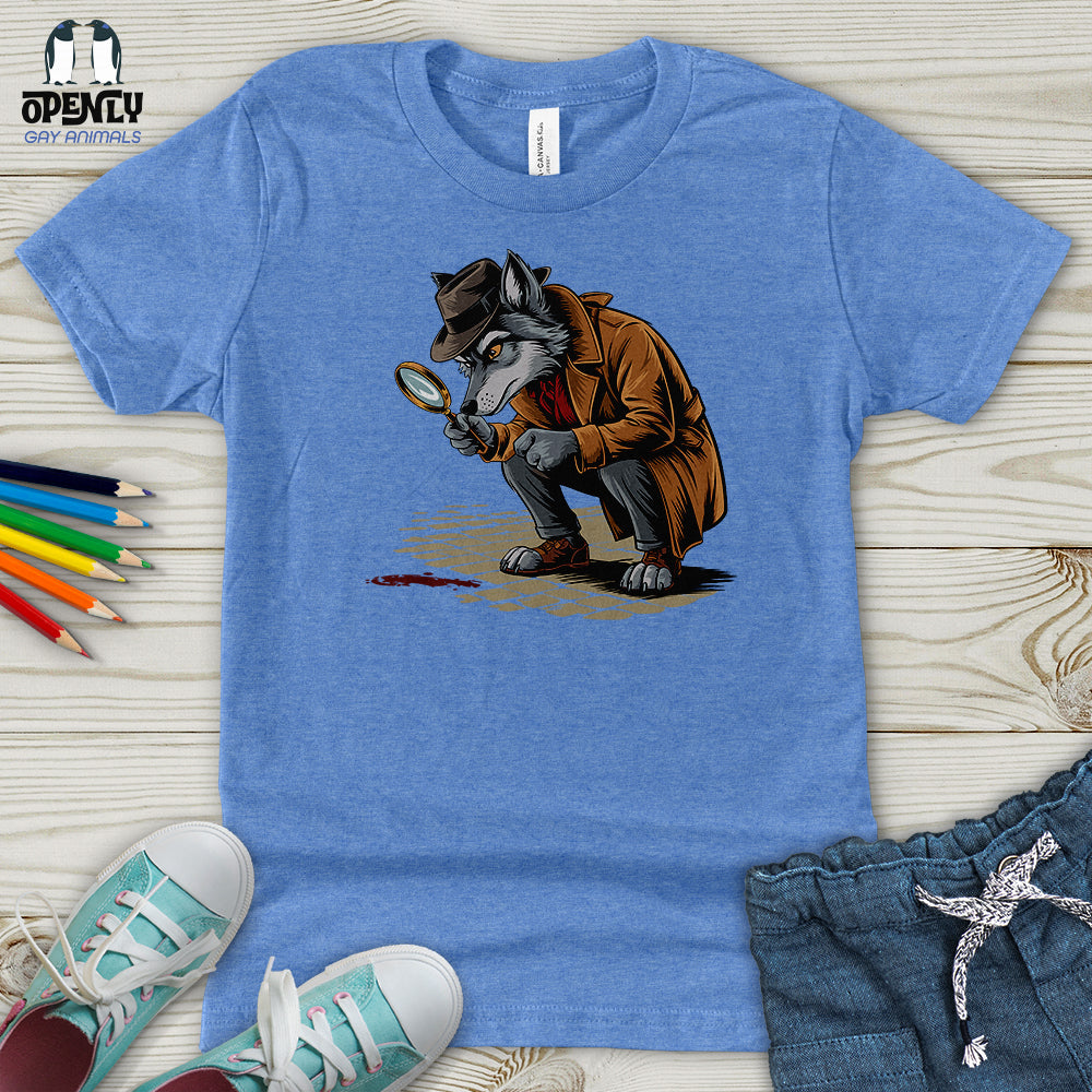 Detective Wolf Youth T-Shirt