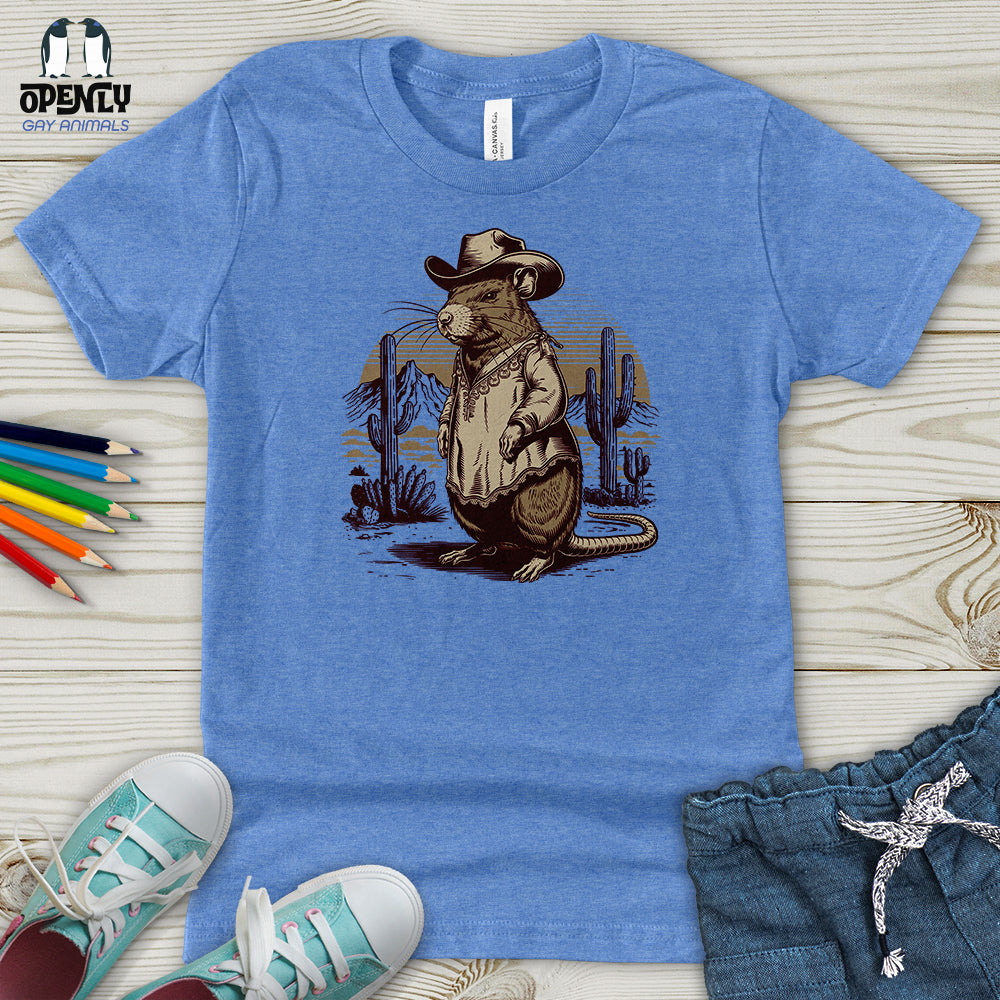 Cowboy Capybara Youth T-Shirt