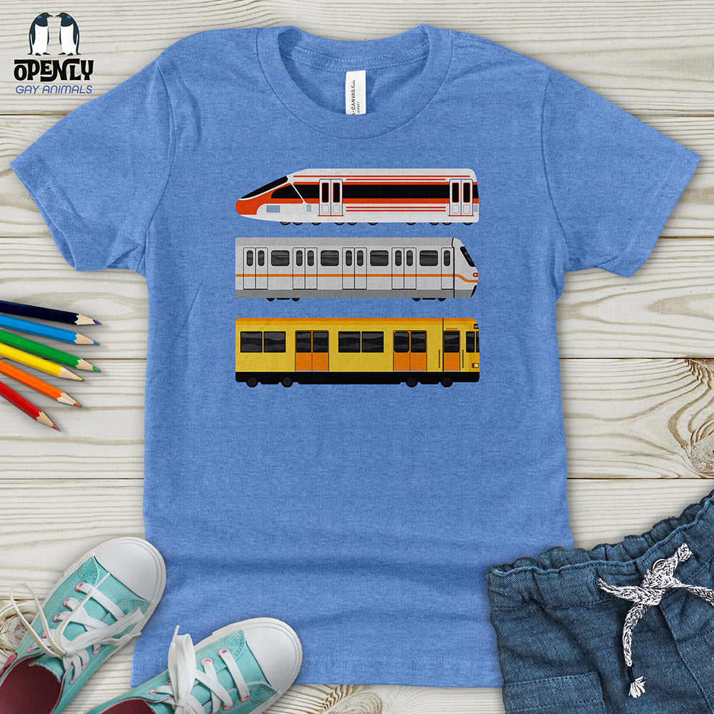 All Aboard Train Youth T-Shirt