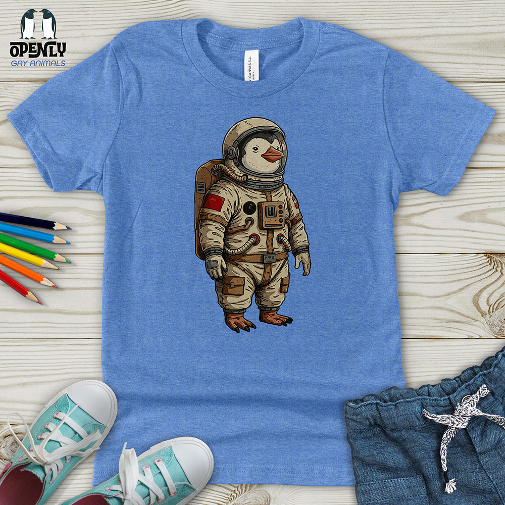 Penguin Astronaut Youth T-Shirt