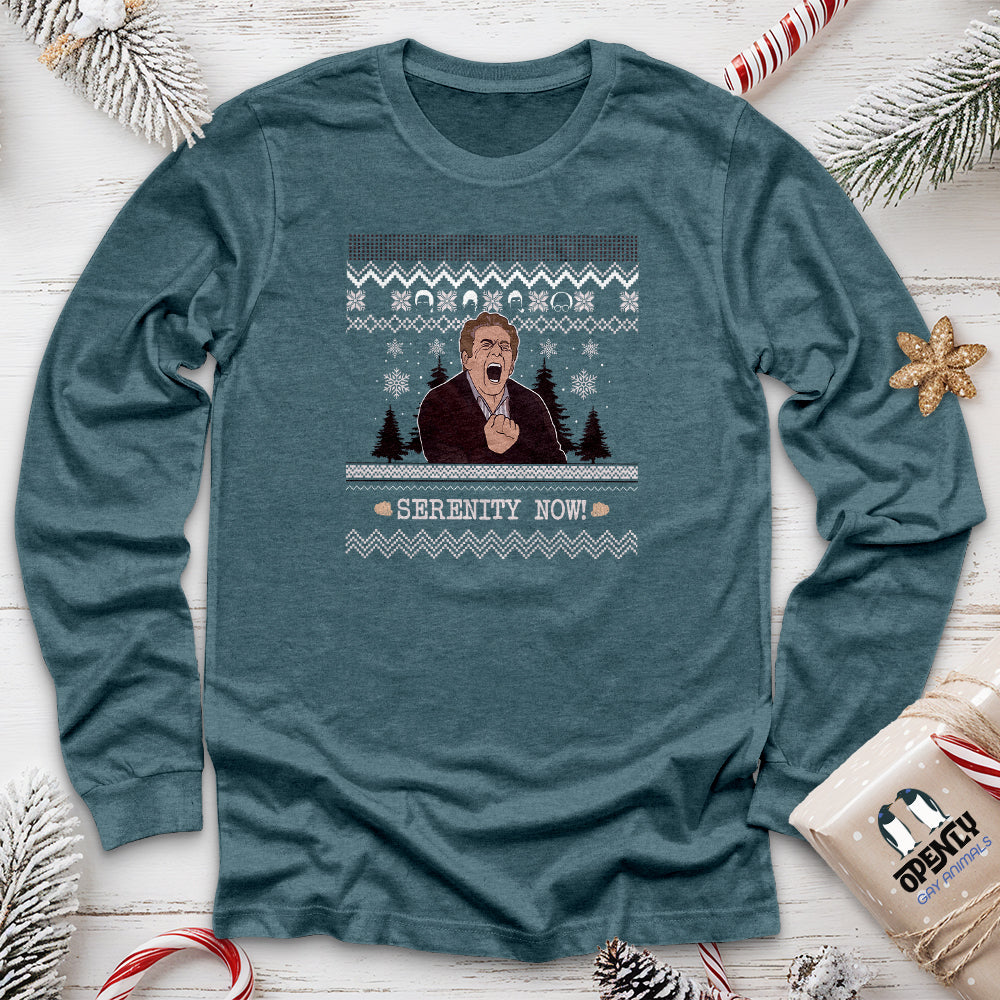 Serenity Now Unisex Long Sleeve Tee