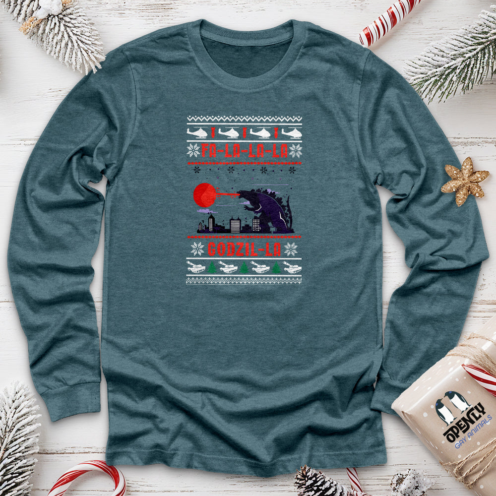 Godzilla Unisex Long Sleeve Tee