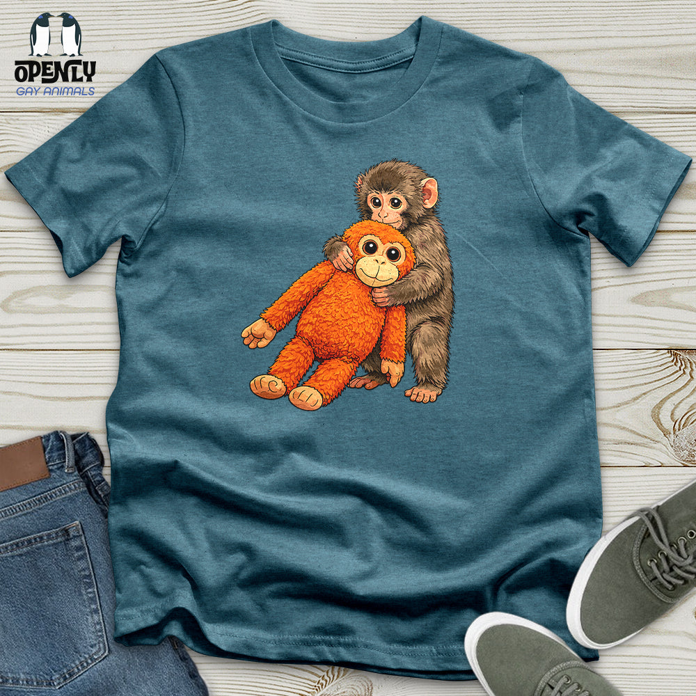 Punch Baby Monkey Unisex T-Shirt