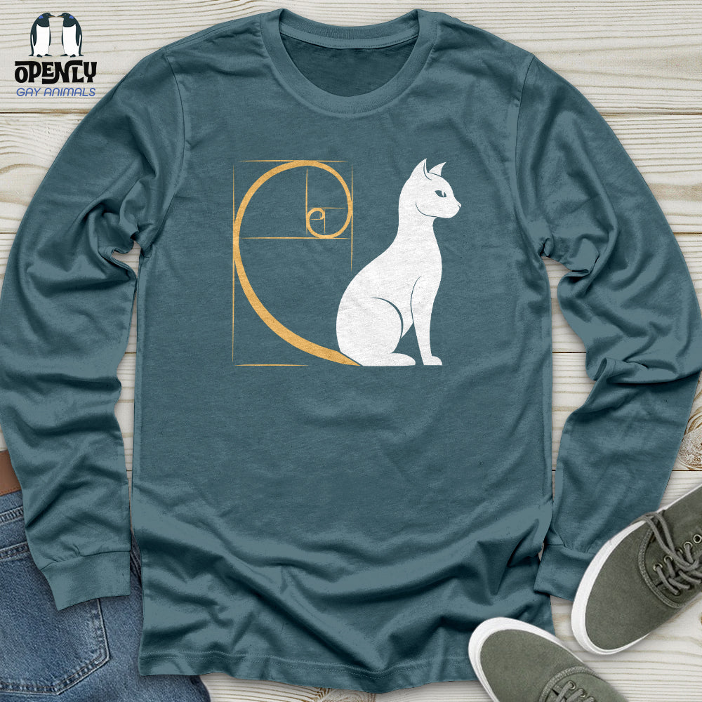 Spiral Cat Unisex Long Sleeve Tee