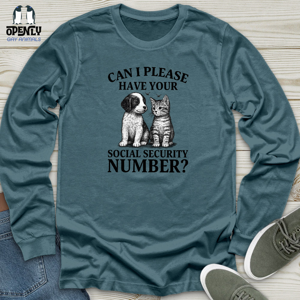 Can I Please Unisex Long Sleeve Tee