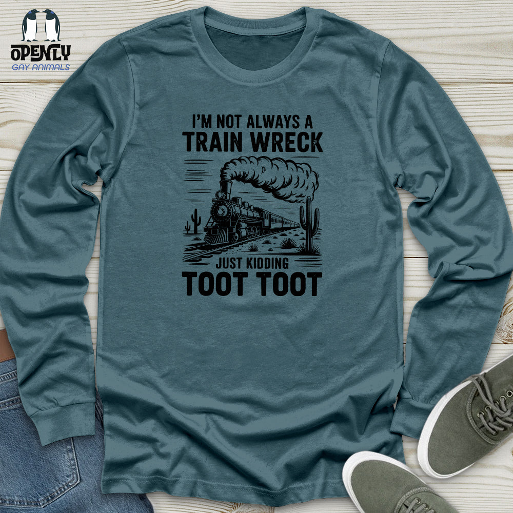 Toot Toot Express Unisex Long Sleeve Tee