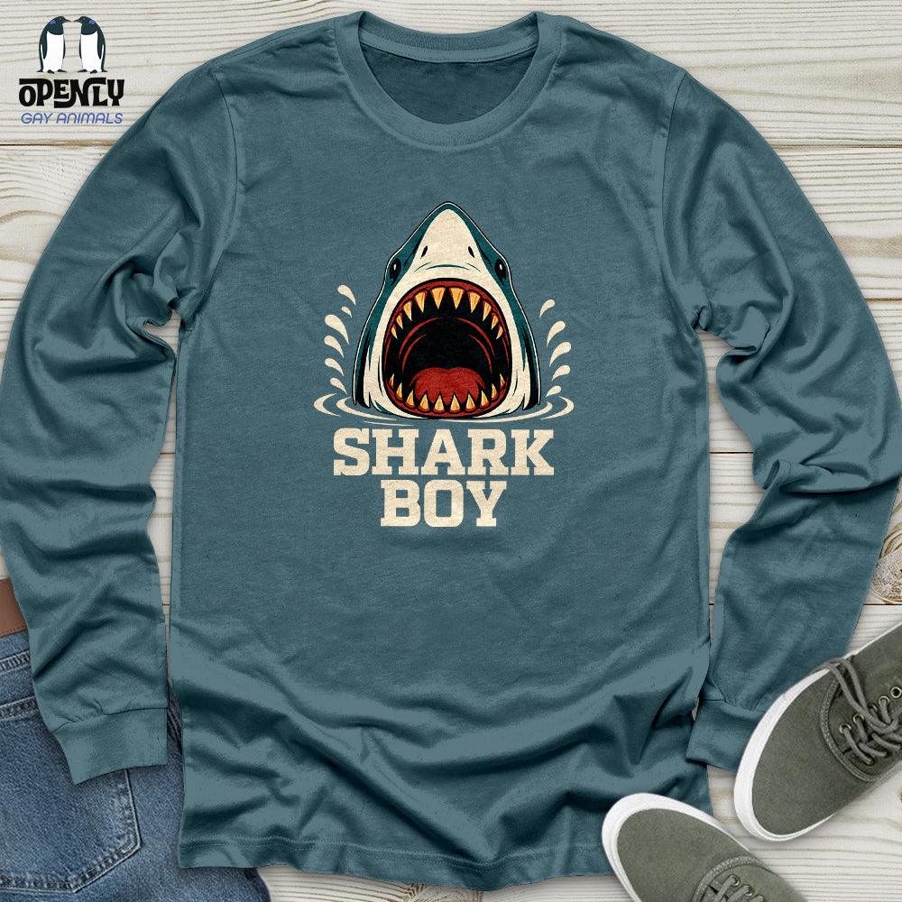 Shark Boy Unisex Long Sleeve Tee
