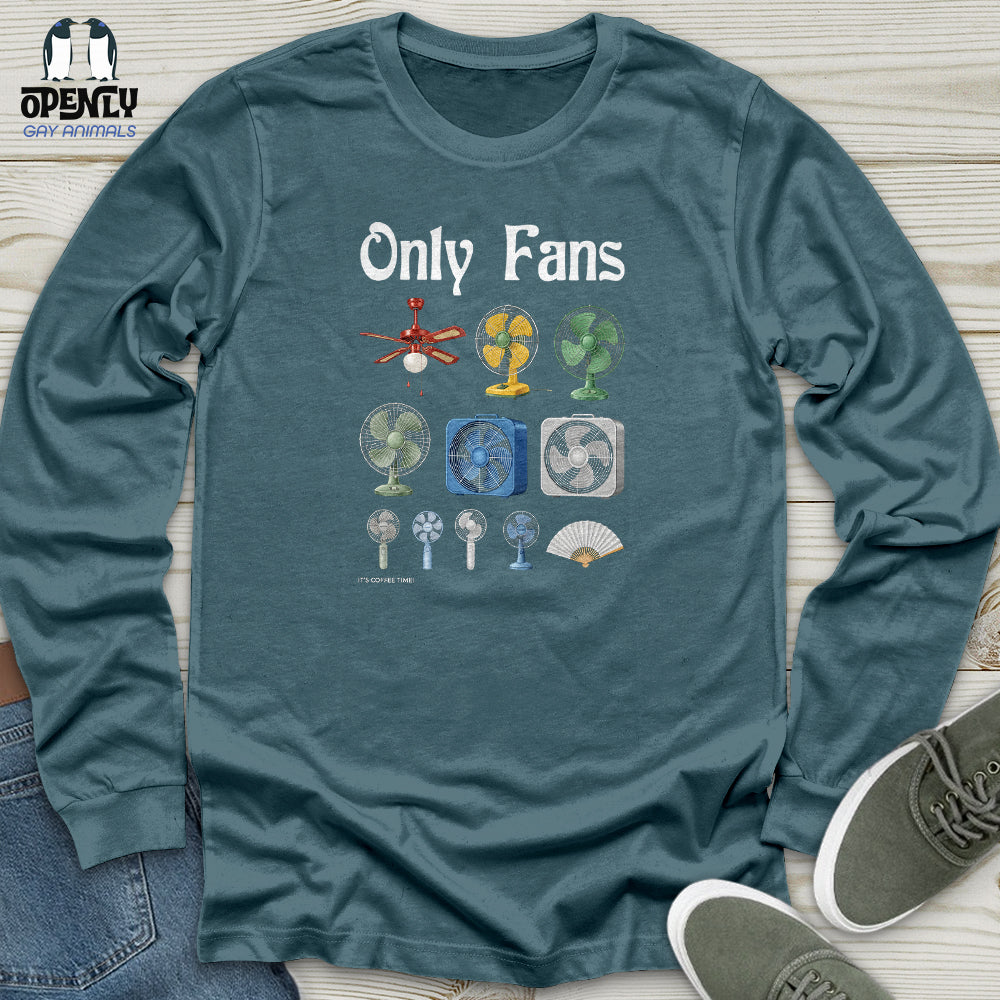 Only Fans It’s Coffee Time! Unisex Long Sleeve Tee