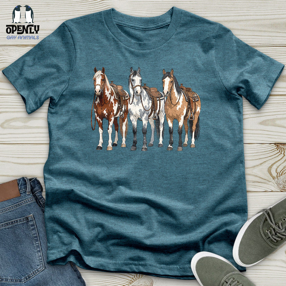 Western Horses Unisex T-Shirt