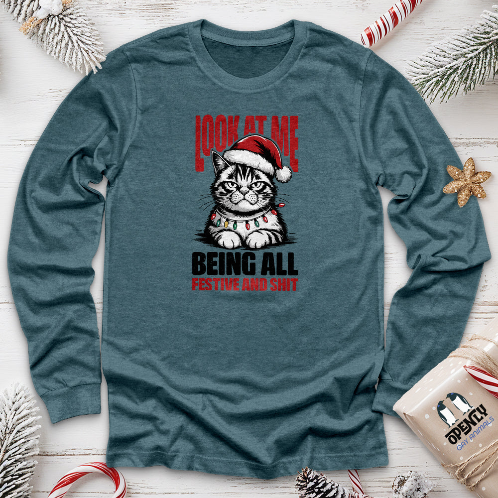 Look at Me Unisex Long Sleeve Tee