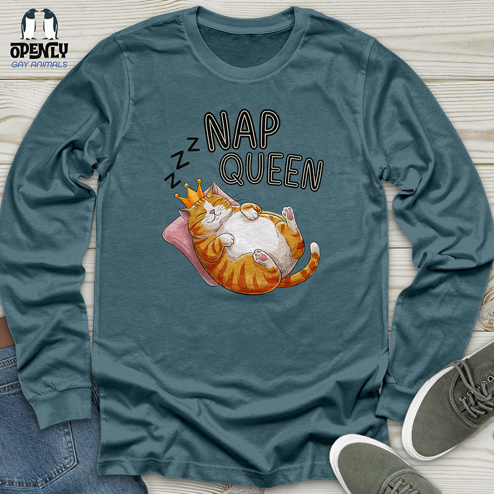 Nap Queen Unisex Long Sleeve Tee