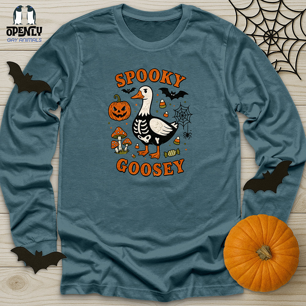 Spooky Goose Unisex Long Sleeve Tee