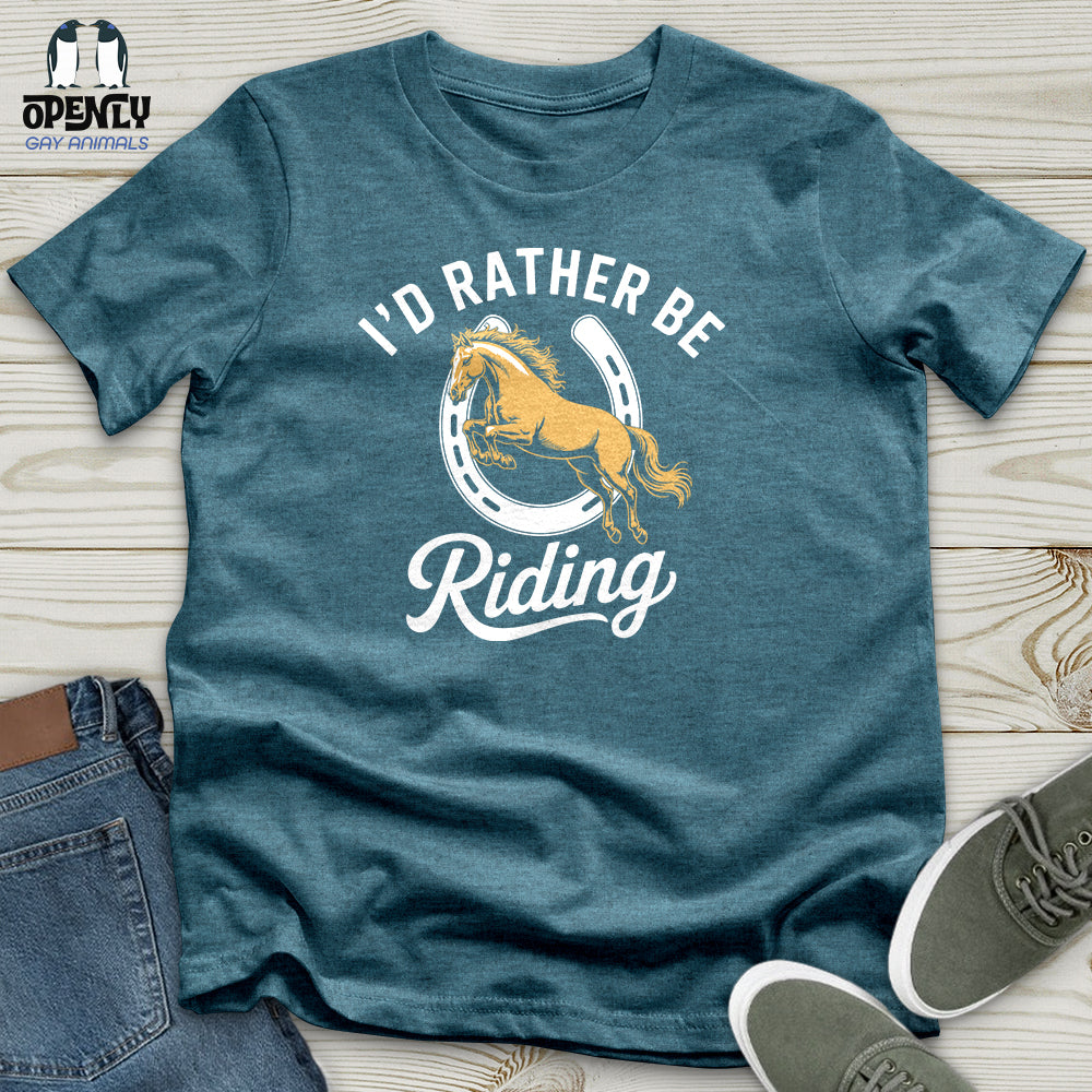 Riding Unisex T-Shirt