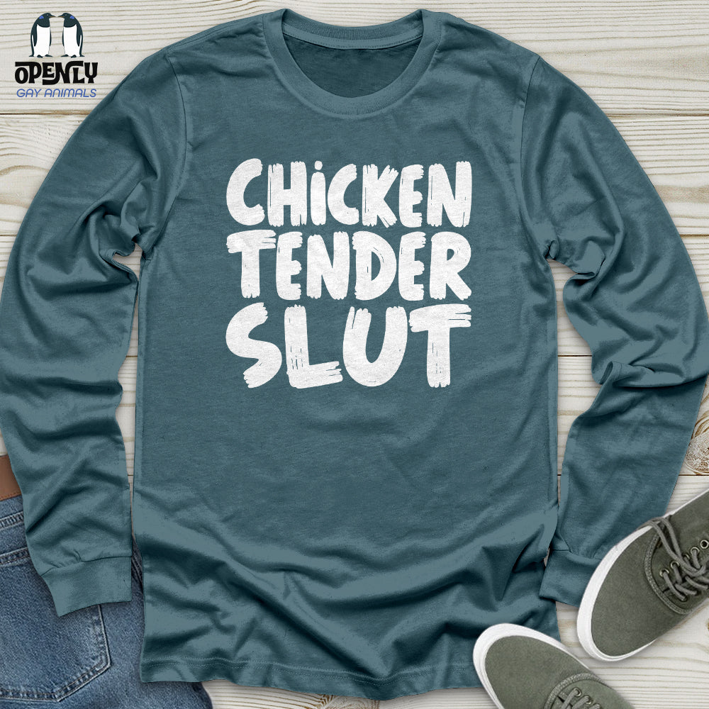 Chicken Tender Slut Unisex Long Sleeve Tee
