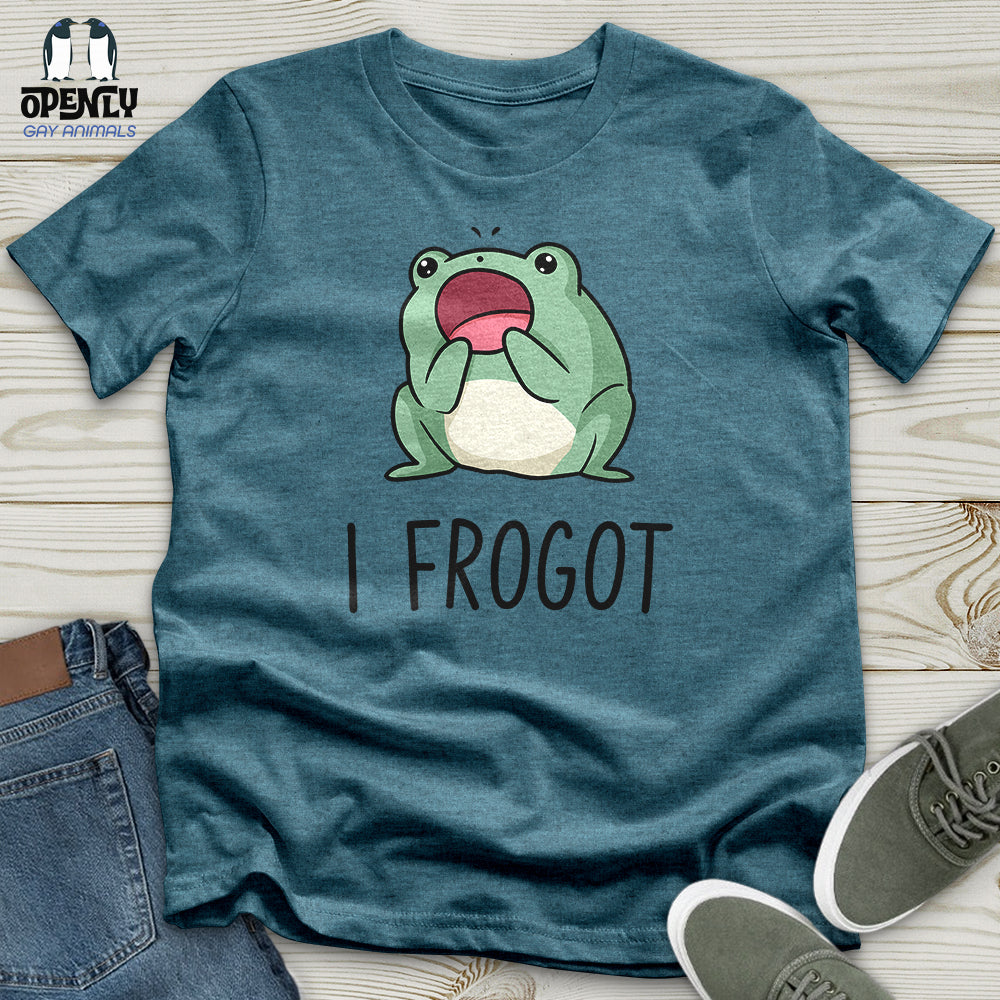 I Frogot Unisex t-shirt