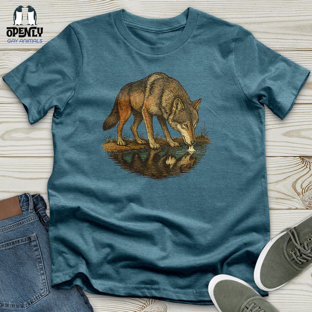 Wolf Reflection Unisex T-Shirt