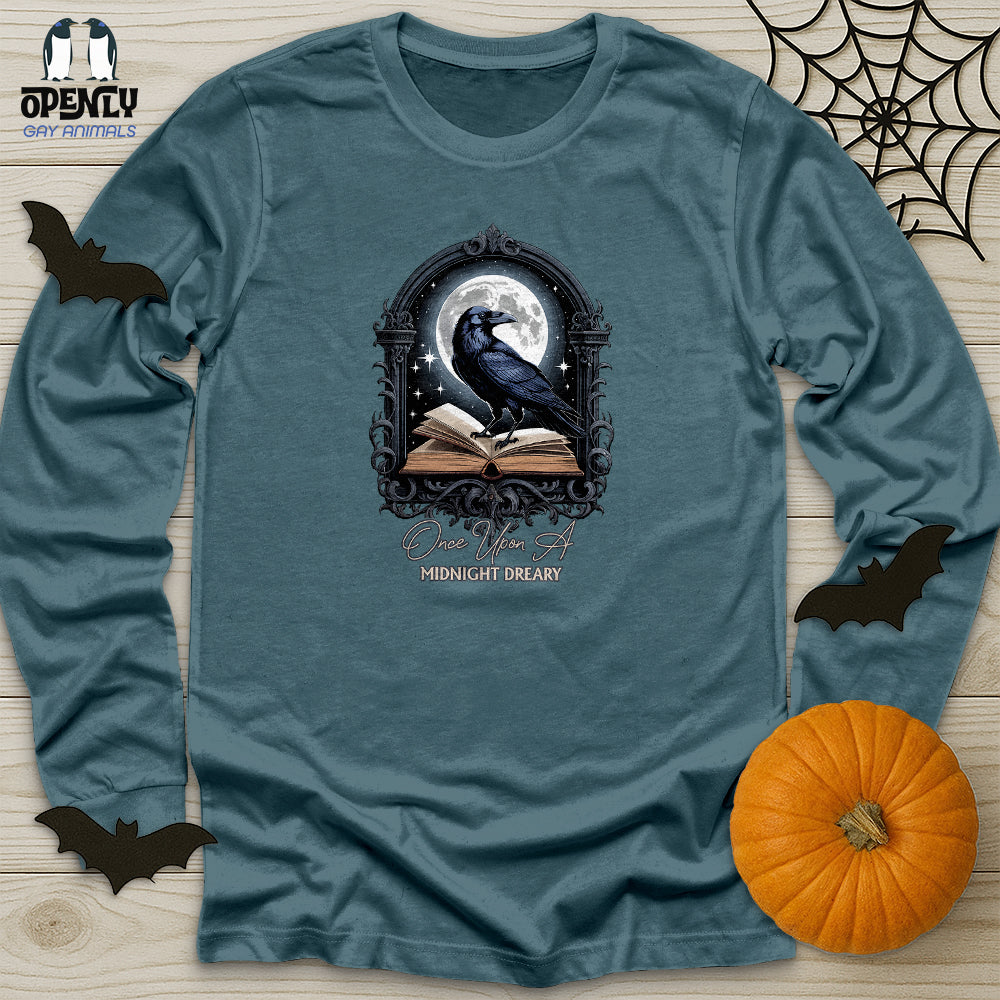 Once Upon A Midnight Dreary 2 Unisex Long Sleeve Tee