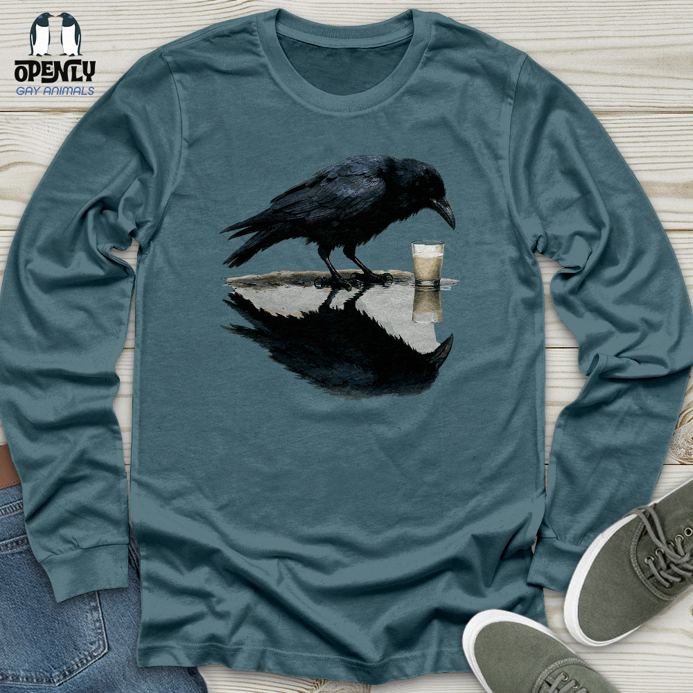 Raven Reflection Unisex Long Sleeve Tee