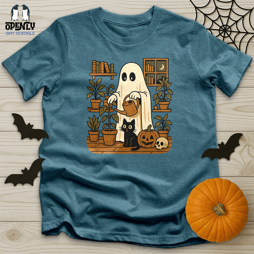 Retro Ghost Gardening Unisex T-Shirt