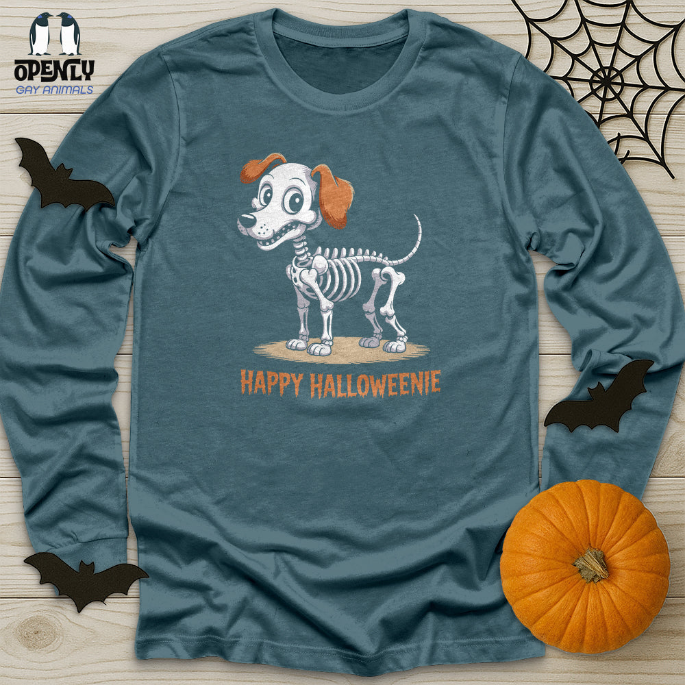 Happy Halloweenie Unisex Long Sleeve Tee