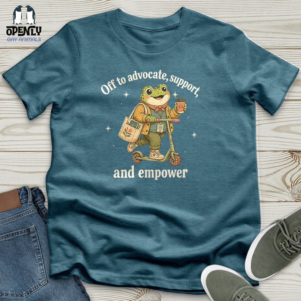Off to Advocate Unisex T-Shirt