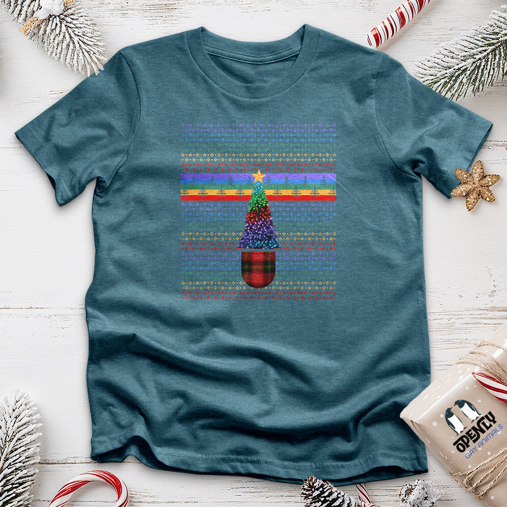 Colorful Christmas Tree Unisex T-Shirt